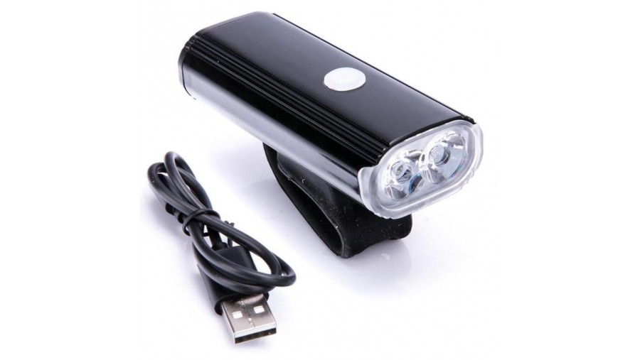 Велоліхтар передній Desotto JY-7067 USB